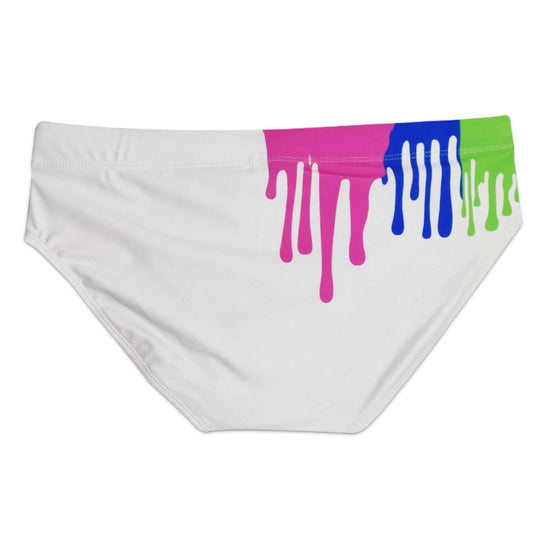 Crayon Graffiti Swim Briefs - Oh My Underwear
