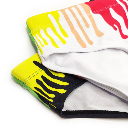 Crayon Graffiti Swim Briefs - Oh My Underwear