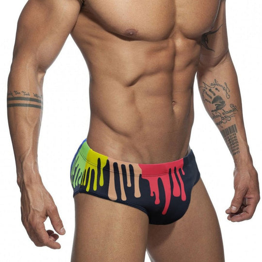 Crayon Graffiti Swim Briefs - Oh My Underwear