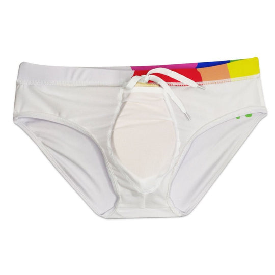 Crayon Graffiti Swim Briefs - Oh My Underwear