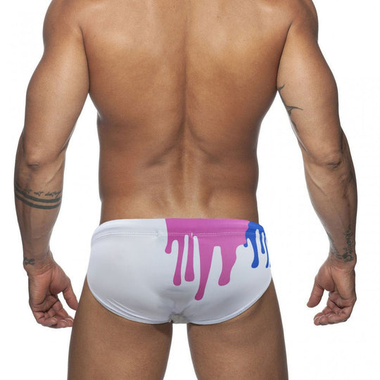 Crayon Graffiti Swim Briefs - Oh My Underwear