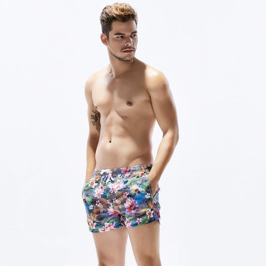 Dark Floral Board Shorts - Oh My Underwear
