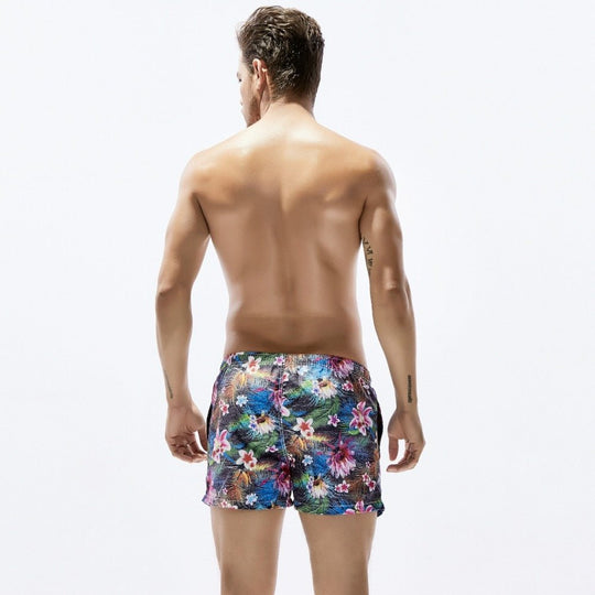 Dark Floral Board Shorts - Oh My Underwear