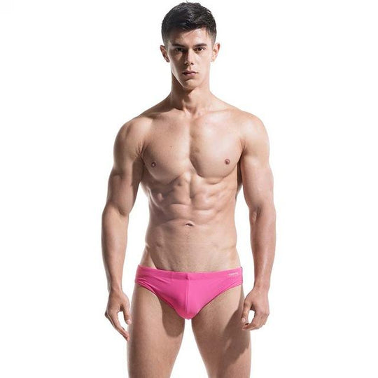Desmiit Bold Swim Briefs with Built-in Cup swimwear