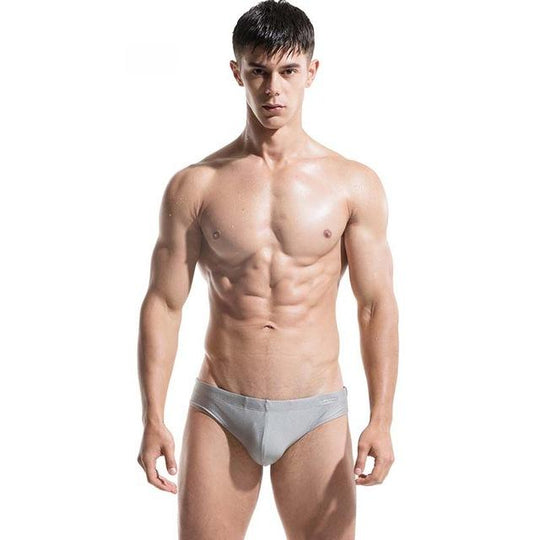 Desmiit Bold Swim Briefs with Built-in Cup swimwear