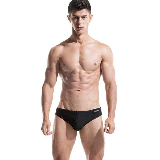 Desmiit Bold Swim Briefs with Built-in Cup swimwear