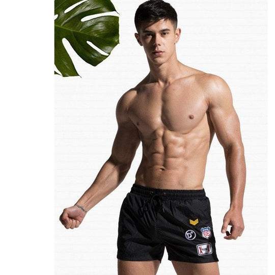 Desmiit Patches Board Shorts swimwear