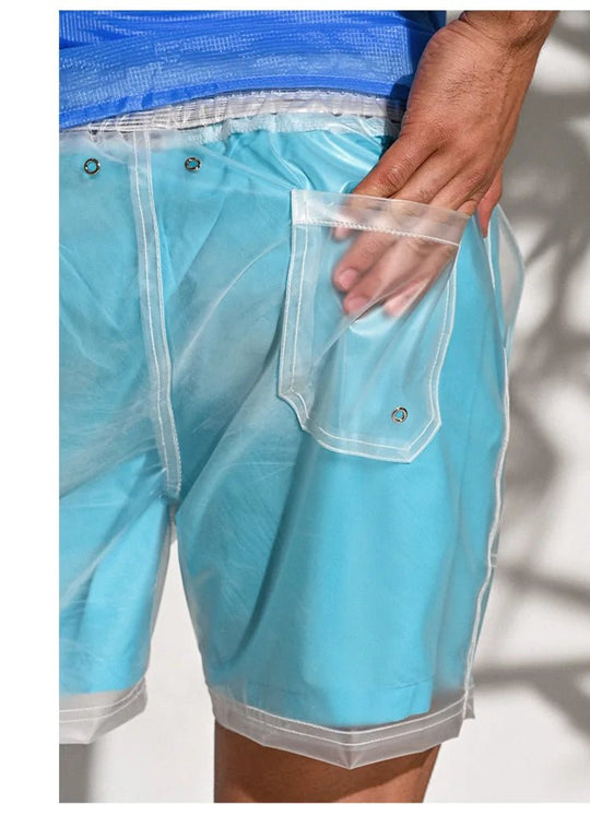 Desmiit Plastic Double Layered Board Shorts - Oh My!