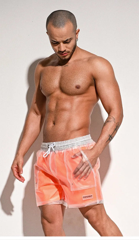 Desmiit Plastic Double Layered Board Shorts - Oh My!