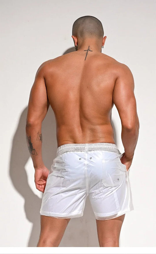 Desmiit Plastic Double Layered Board Shorts - Oh My!