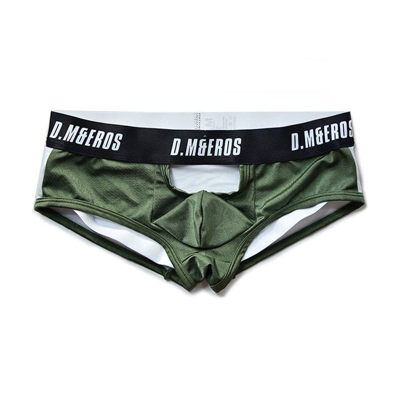 Men’s Sexy Underwear - DM Hollow Front Boxer Briefs – Oh My!