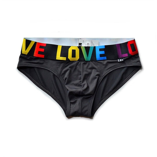 Men's Sexy Underwear - DM Rainbow Love Briefs – Oh My!