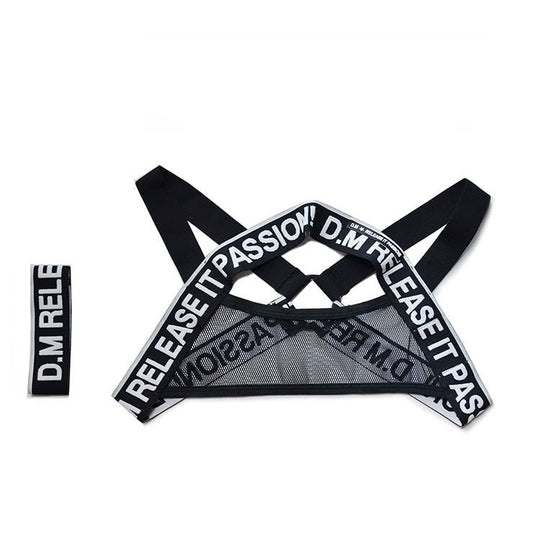 DM Release Mesh Chest Harness - Oh My Underwear