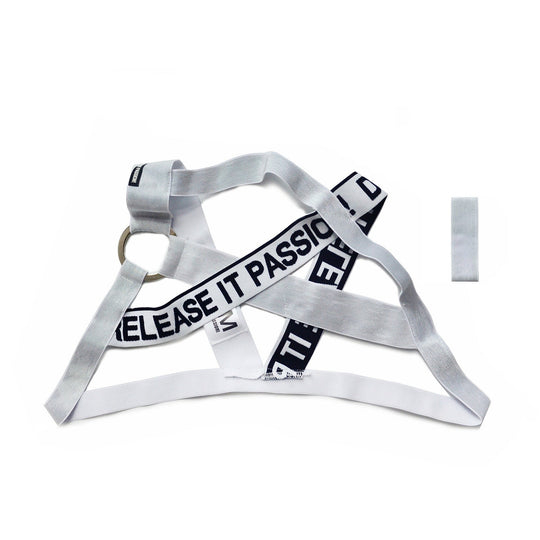 DM Release Shimmer Cross Harness - Oh My Underwear