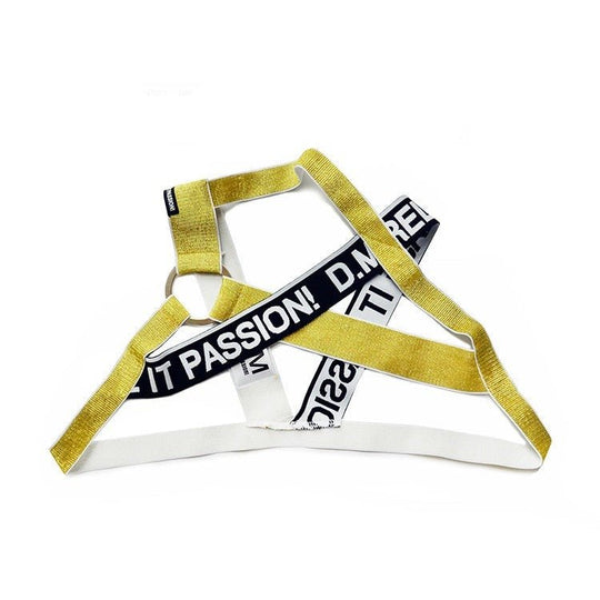 DM Release Shimmer Cross Harness - Oh My Underwear