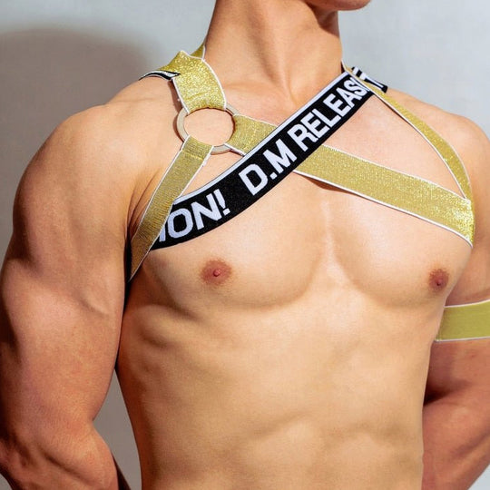 DM Release Shimmer Cross Harness - Oh My Underwear