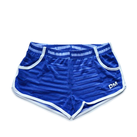 DM Striped Mesh Running Shorts - Oh My Underwear