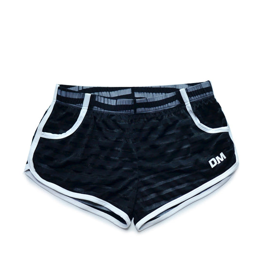 DM Striped Mesh Running Shorts - Oh My Underwear
