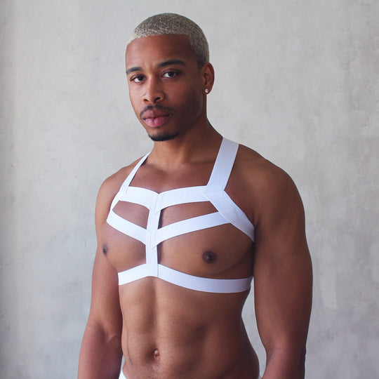 Elastic Chest Harness + Jockstrap - Oh My!