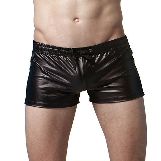 Faux Leather Shorts activewear