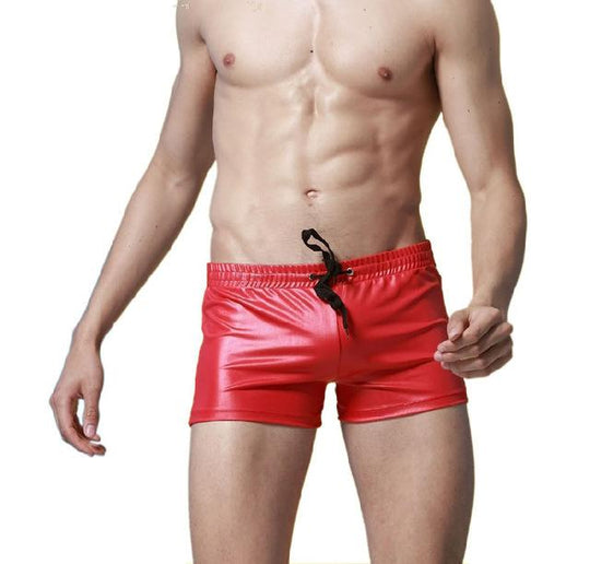 Faux Leather Shorts activewear