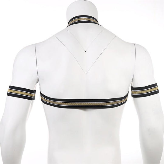 Gold Cross Harness underwear