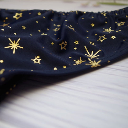 Gold Stars Swim Briefs - Oh My Underwear