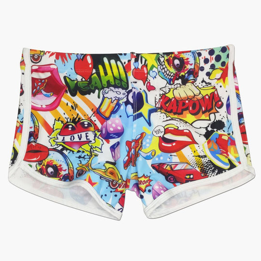 Graffiti Explosion Swim Trunks - Oh My Underwear