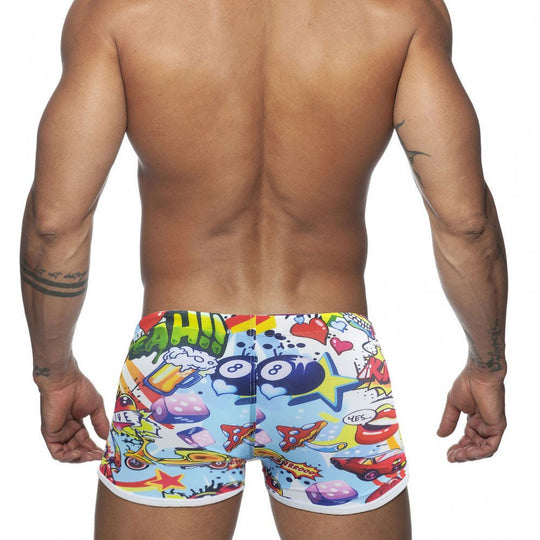 Graffiti Explosion Swim Trunks - Oh My Underwear