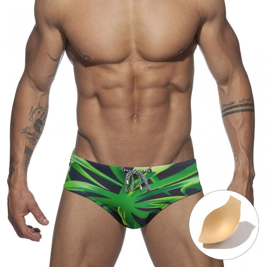 Green Bamboo Swim Briefs - Oh My Underwear