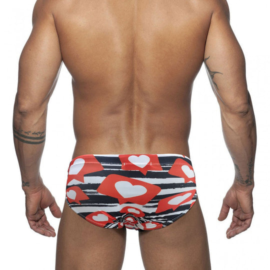 Hearts Swim Briefs - Oh My Underwear