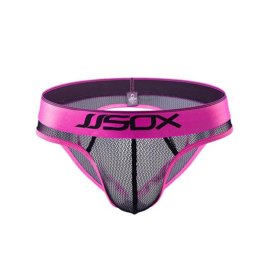 Men’s Sexy Underwear - JJSox Mesh Jock Brief – Oh My!