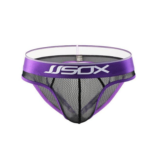 Men’s Sexy Underwear - JJSox Mesh Jock Brief – Oh My!