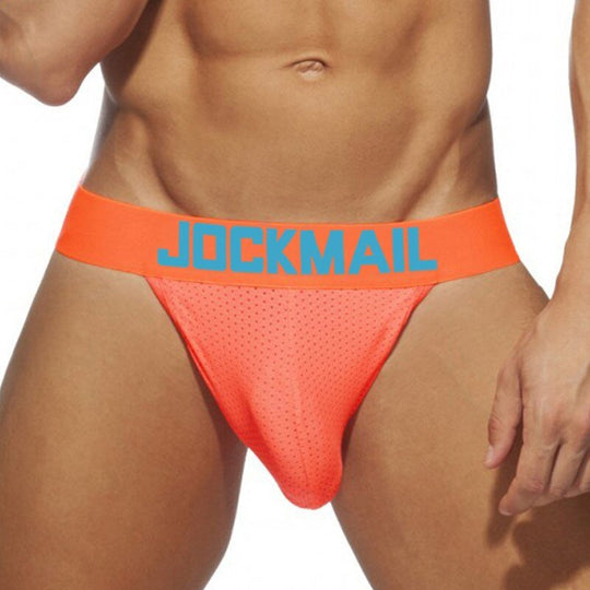 Jockmail Neon High Hip Briefs 4-Pack - Oh My Underwear