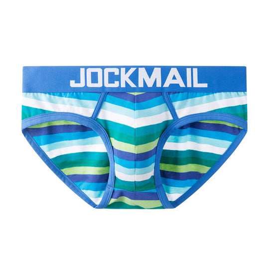 Jockmail Striped Briefs 3-Pack - Oh My Underwear
