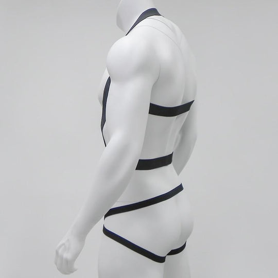 Jockstrap + Intercostal Chest Harness harness
