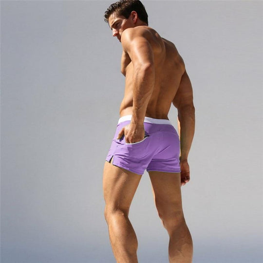 Loose Square Cut Swim Trunks swimwear