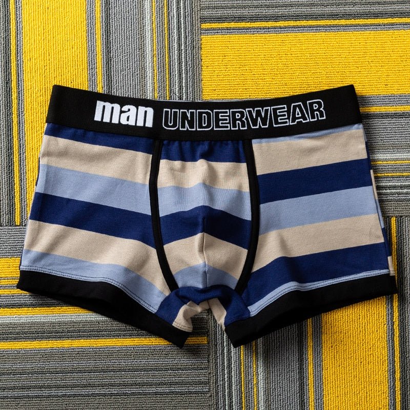 Men’s Sexy Underwear - Man Underwear Striped Boxer Briefs – Oh My Underwear