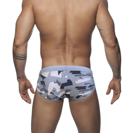 Matte Camo Swim Briefs - Oh My Underwear