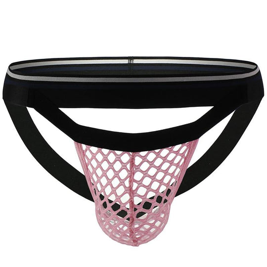 Men's Sexy Underwear - Mesh Hollowfront Net Jockstrap – Oh My!