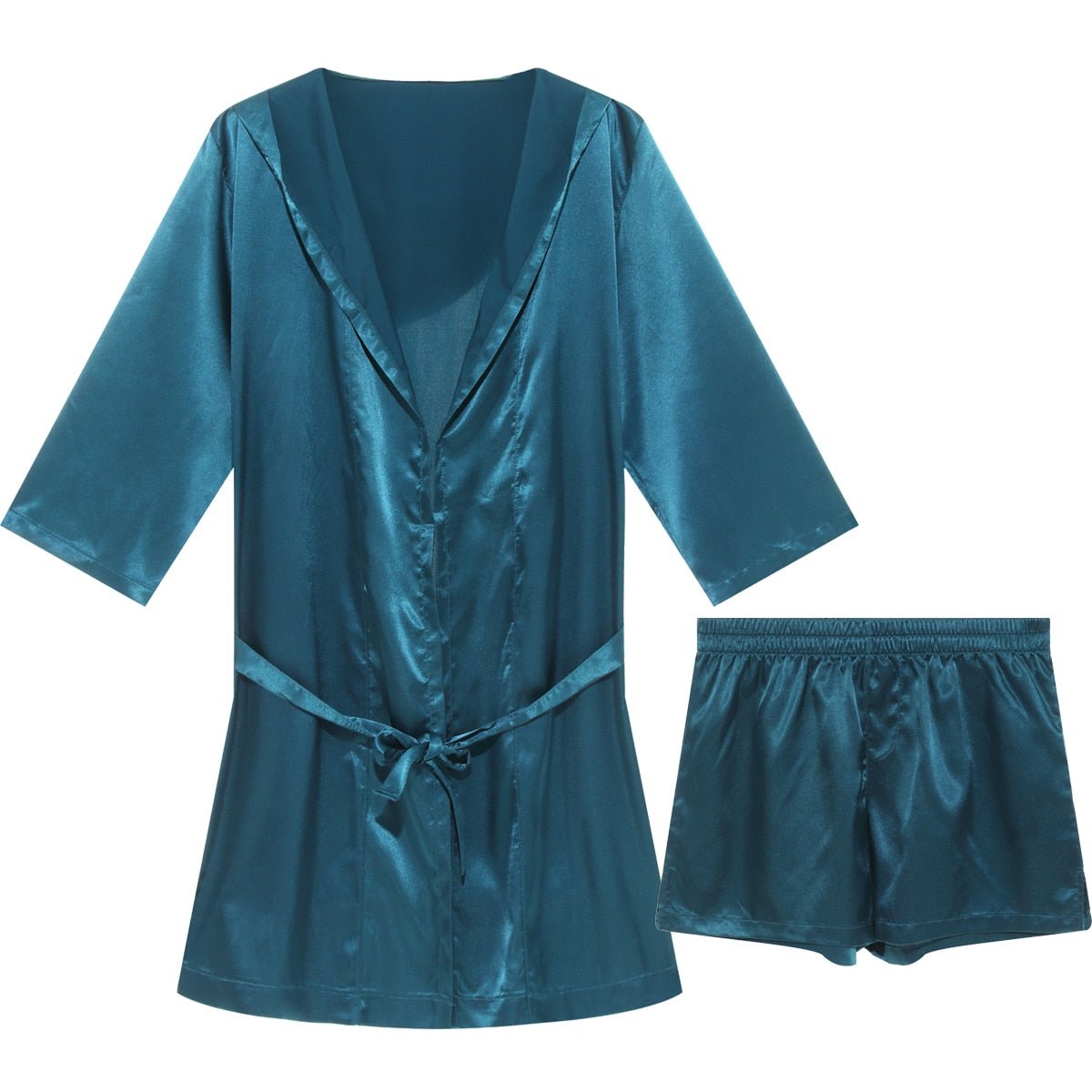 Men’s Sexy Underwear - Metallic Hooded Robe + Boxers – Oh My!