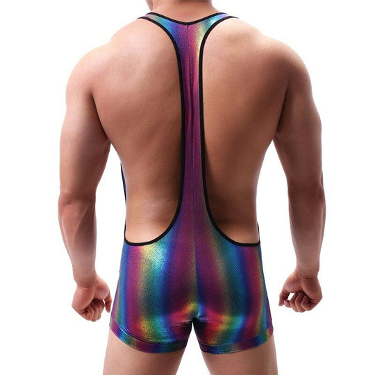 Metallic Rainbow Singlet activewear