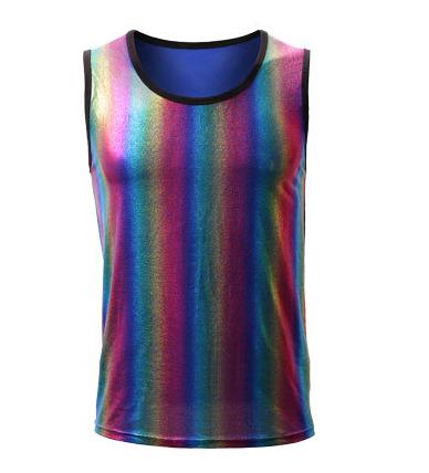 Metallic Rainbow Tanktop + Boxers activewear