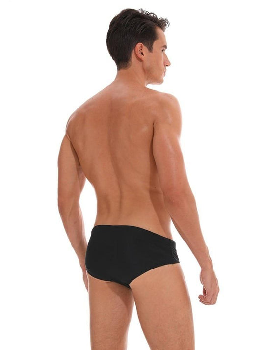 Midnight Black Swim Briefs - Oh My Underwear