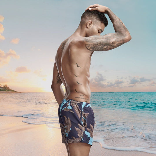 Midnight Trees Board Shorts - Oh My Underwear