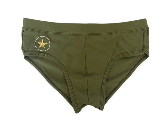 Sexy Men's Swimsuits - Military Star Swim Briefs – Oh My!