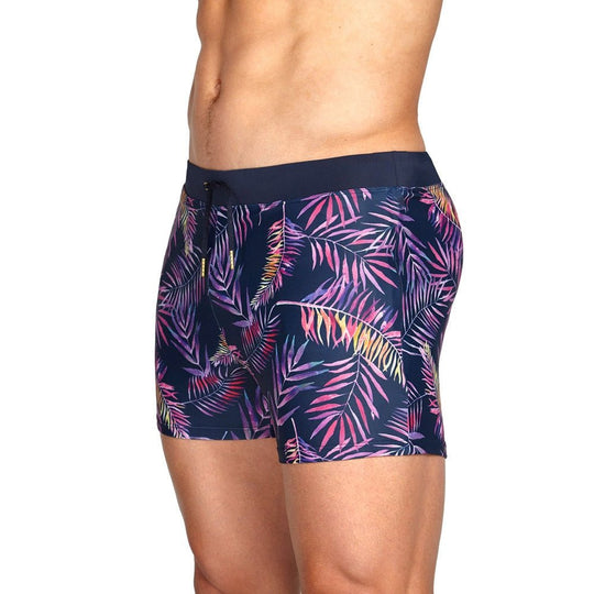 Neon Fronds Swim Trunks - Oh My Underwear