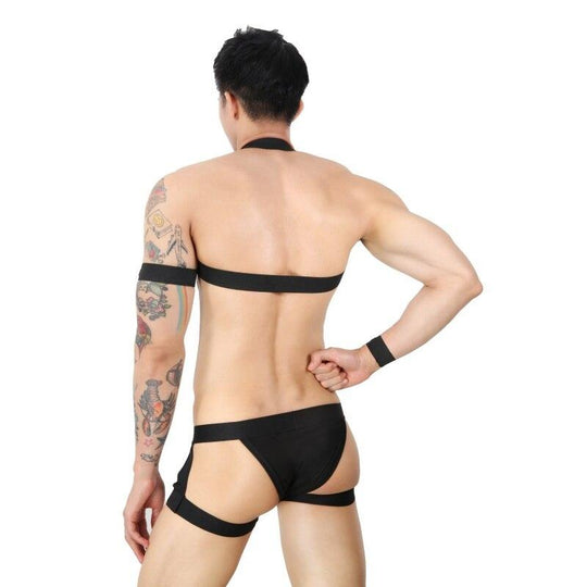 O-Ring Harness with Briefs - Oh My Underwear