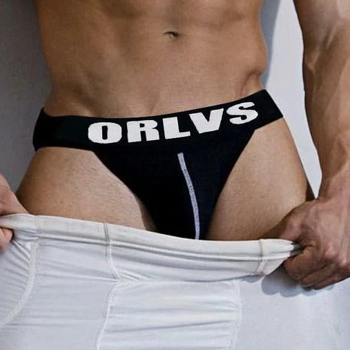ORLVS Black/White Jockstraps - Oh My Underwear