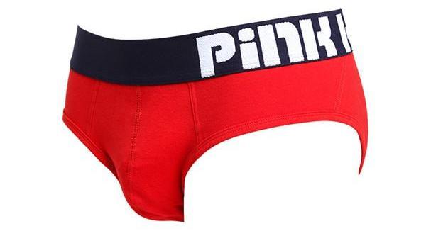 Men’s Sexy Underwear - Pink Hero Bold Band Briefs – Oh My!